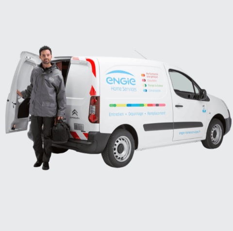 Mise en service mono-split – intervention ENGIE – garantie 1 an
